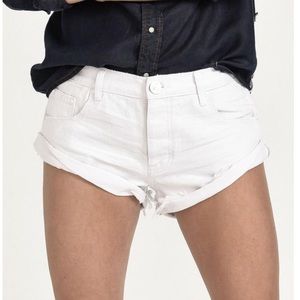 One Teaspoon White Bandit Shorts